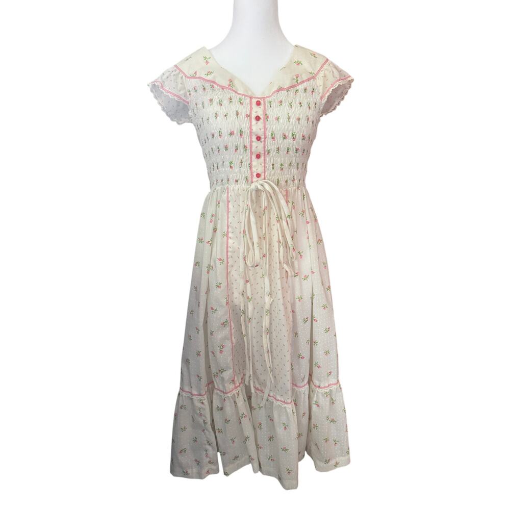 Jody  T of California Vintage 70's Dress Size 9 Cottagecore